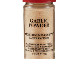 MORTON GARLIC POWDER ( 3 X 2.6 OZ   )