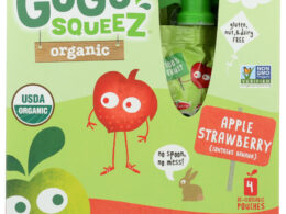 OG1 GOGO SQZ APL/STRAW ( 12 X 4 PACK )