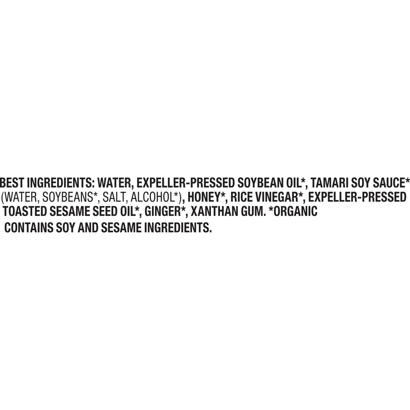 Annie's Naturals Org Sesame Ginger Chamomile Vinaigrette (6x8 Oz) - Image 4