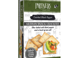 PRTNRS BLK PPR SNCK CRKR ( 6 X 4 OZ   )