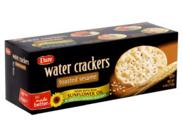Dare Water Crackers, Toasted Sesame (12x4.4Oz)