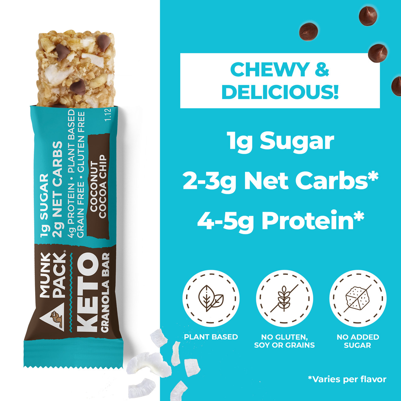 MUNK CNUT COCOA CHP BAR ( 6 X 4 OZ ) - Image 4