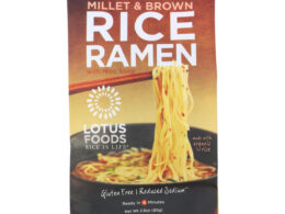 Lotus Foods Rice Ramen Noodles Millet and Brown Rice with Miso Soup  (10x2.8 OZ)