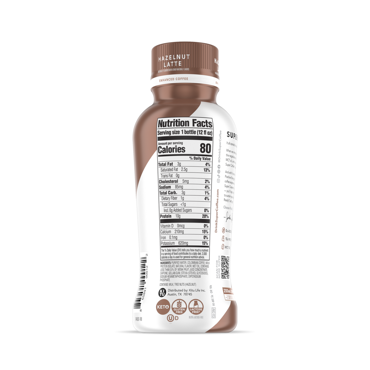 KITU SUPR COFFEE HAZLNUT ( 12 X 12 OZ ) - Image 3