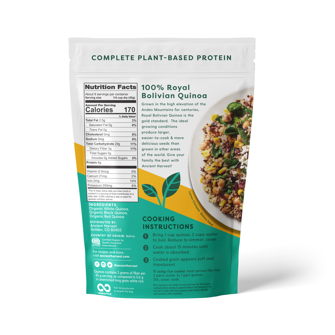 OG2 A.H. HRMNY QUNOA TRI ( 12 X 14.4 OZ ) - Image 2