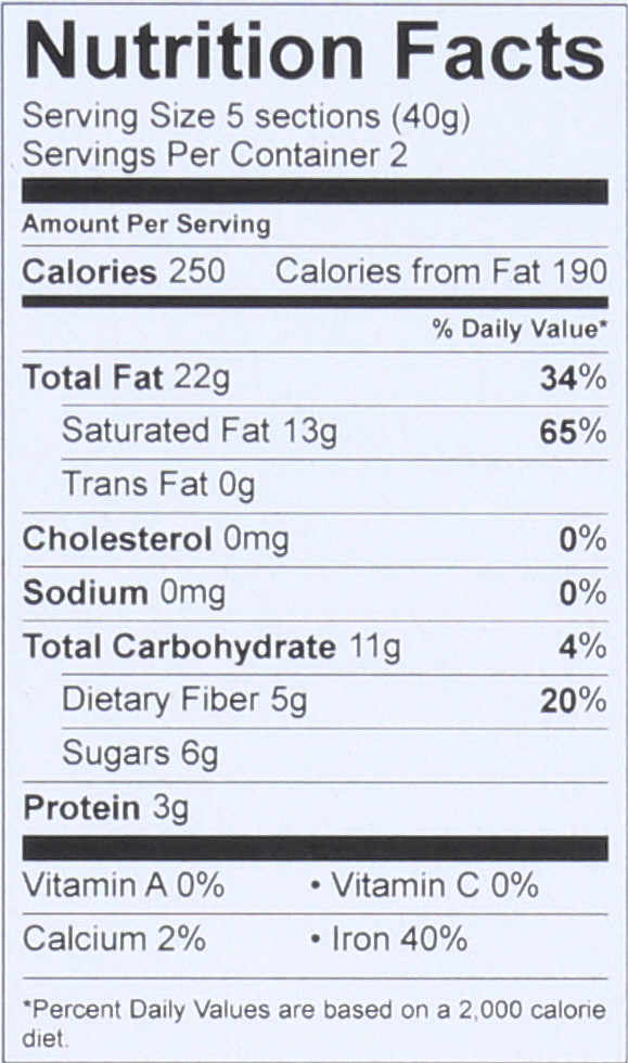 Alter Eco Dark Chocolate Blackout (12x2.82OZ ) - Image 2