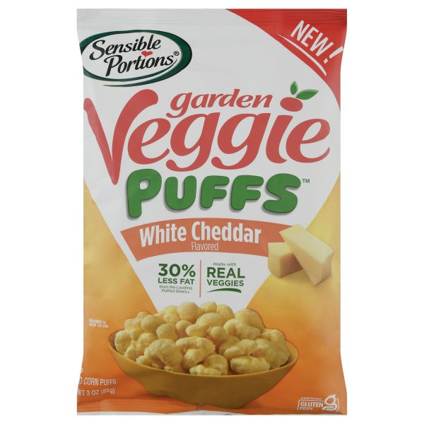 S P VEG PUFF WHT CHEDDAR ( 6 X 3 OZ )