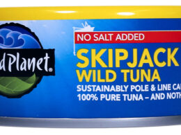 Wild Planet Skipjack Light Tuna with No Salt (12x5 OZ)