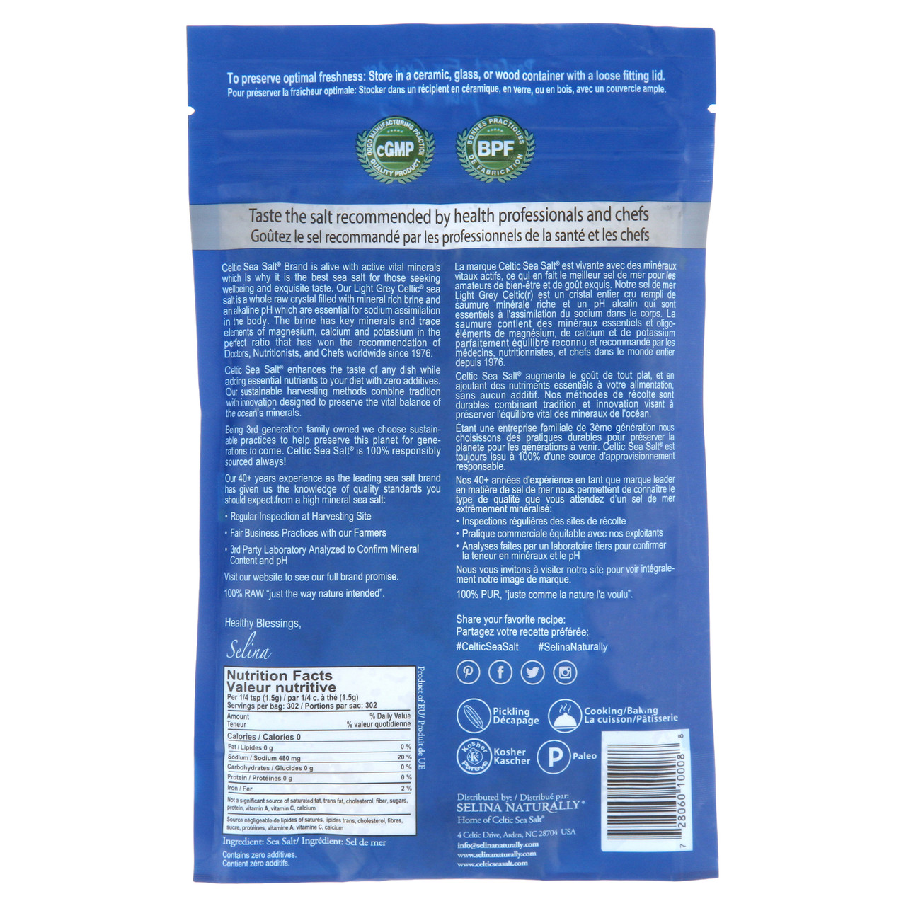 CELTIC LT GREY SSALT BAG ( 6 X 1 LB ) - Image 2