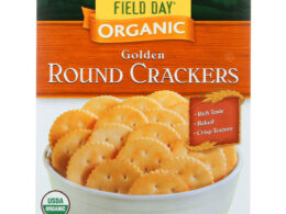 Field Day Organic Golden Round Crackers (12x8Oz)