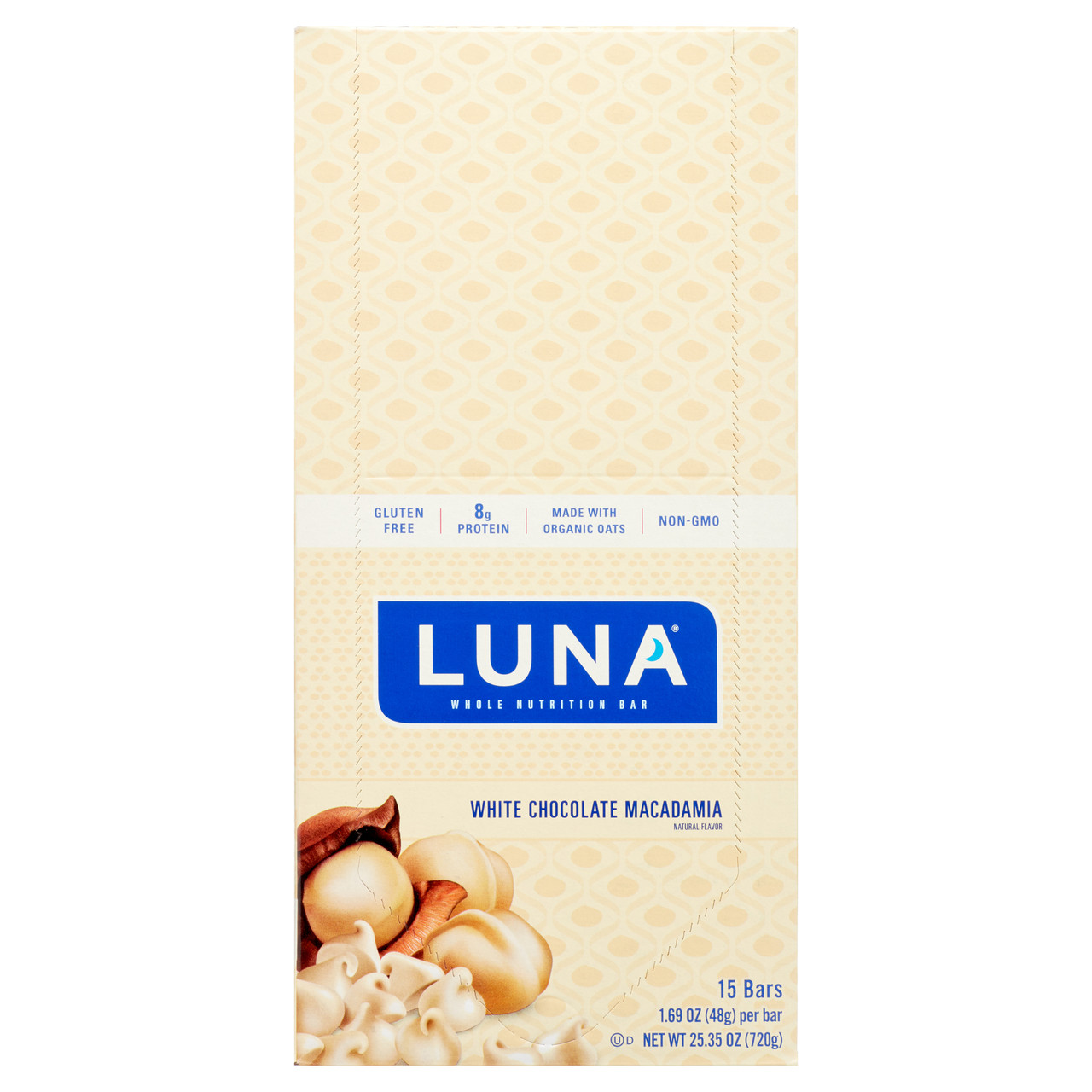 Clif Bar White Choc Macadamia Luna Bar (15x1.69 Oz) - Image 9