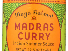 Maya Kaimal Madras Curry Indian Simmer Sauce (6x12.5Oz)