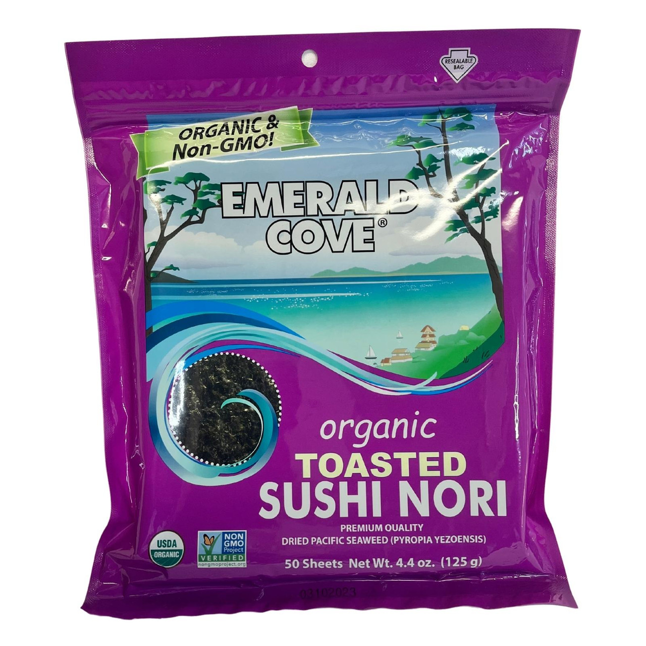 Emerald Cove Sushi Nori Toasted (4x50 SHT)