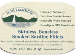 Bar Harbor Smoked Boneless Skinless Sardines (12x6.7 oz)