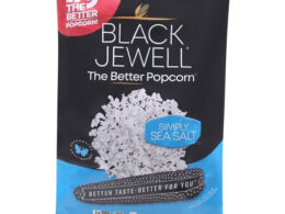 BLK JWL POPCRN SMPLY SS  ( 8 X 4.5 OZ   )