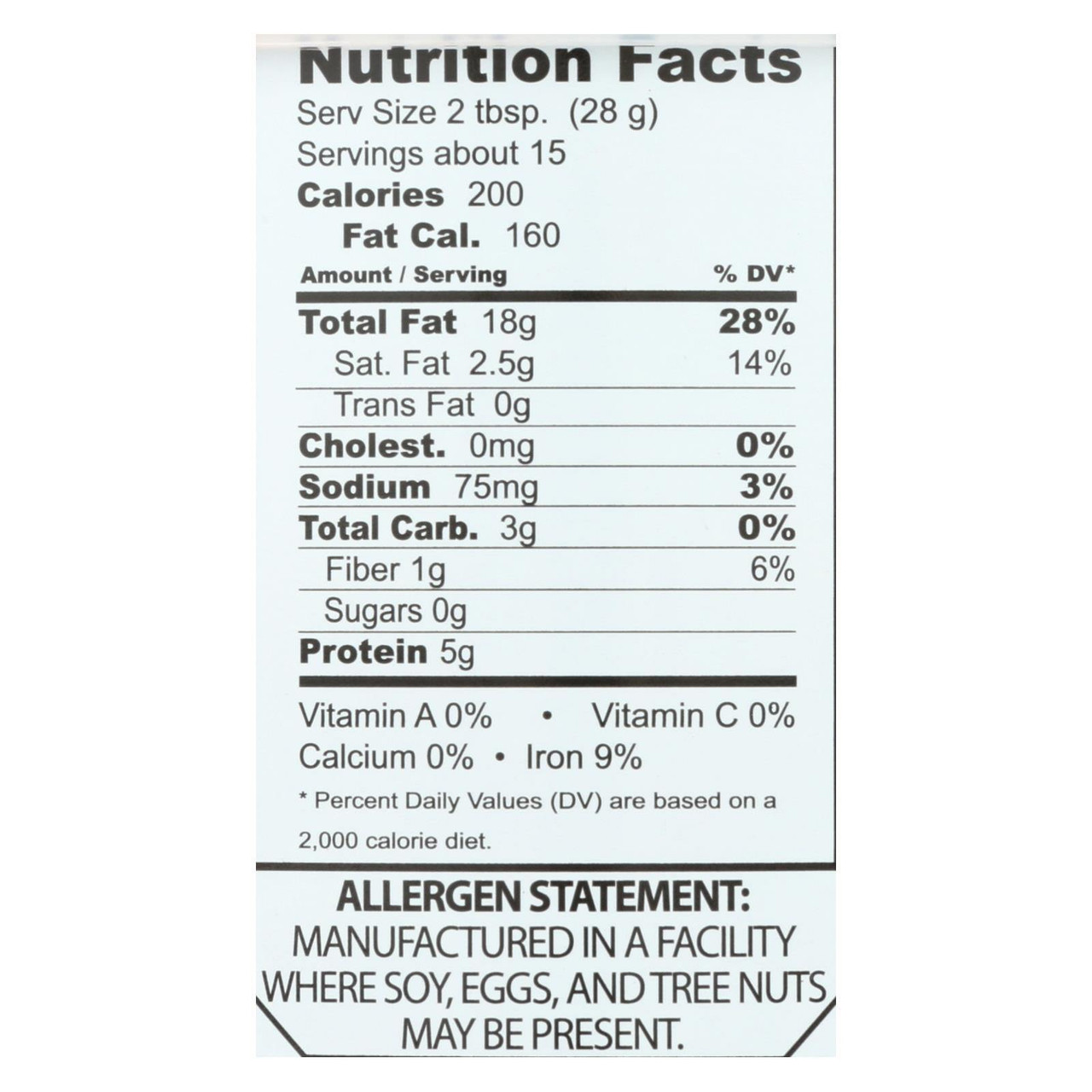 Joyva Sesame Tahini (12x15 Oz) - Image 2