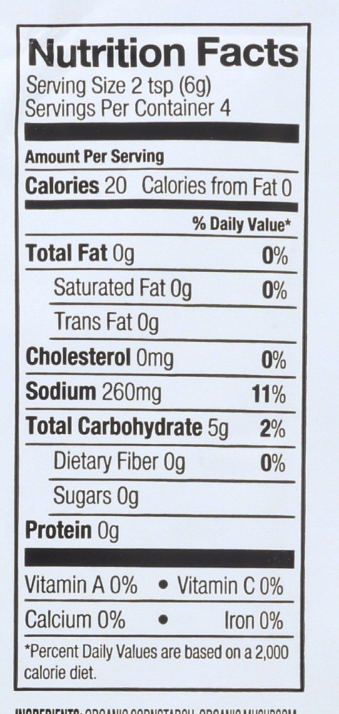 Simply Organic Mushroom Sauce (12x0.85OZ ) - Image 2