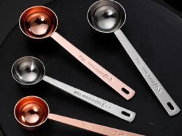 Coffee Scoop Stainless Steel Measuring Spoon Coffee Spoon Silver Gold