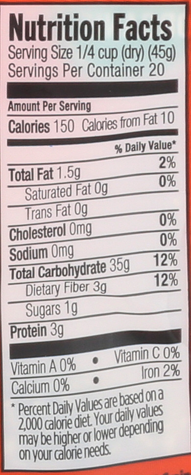 OG2 LUND SHRT BROWN RICE ( 6 X 2 LB ) - Image 2