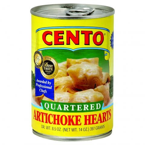 CENTO QUATR ARITICHOKES ( 12 X 14 OZ )