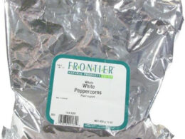 Frontier Peppercorns White Whole (1x1LB )