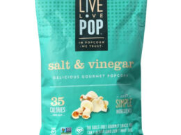 LLP POPCRN SALT & VNGR ( 12 X 4.4 OZ   )