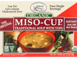 Edward & Sons Traditional Miso-Cup With Tofu (12x1.3 Oz)