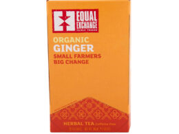 Equal Exchange Organic Ginger Tea 20 Tea Bags (Pack of 6 Boxes)