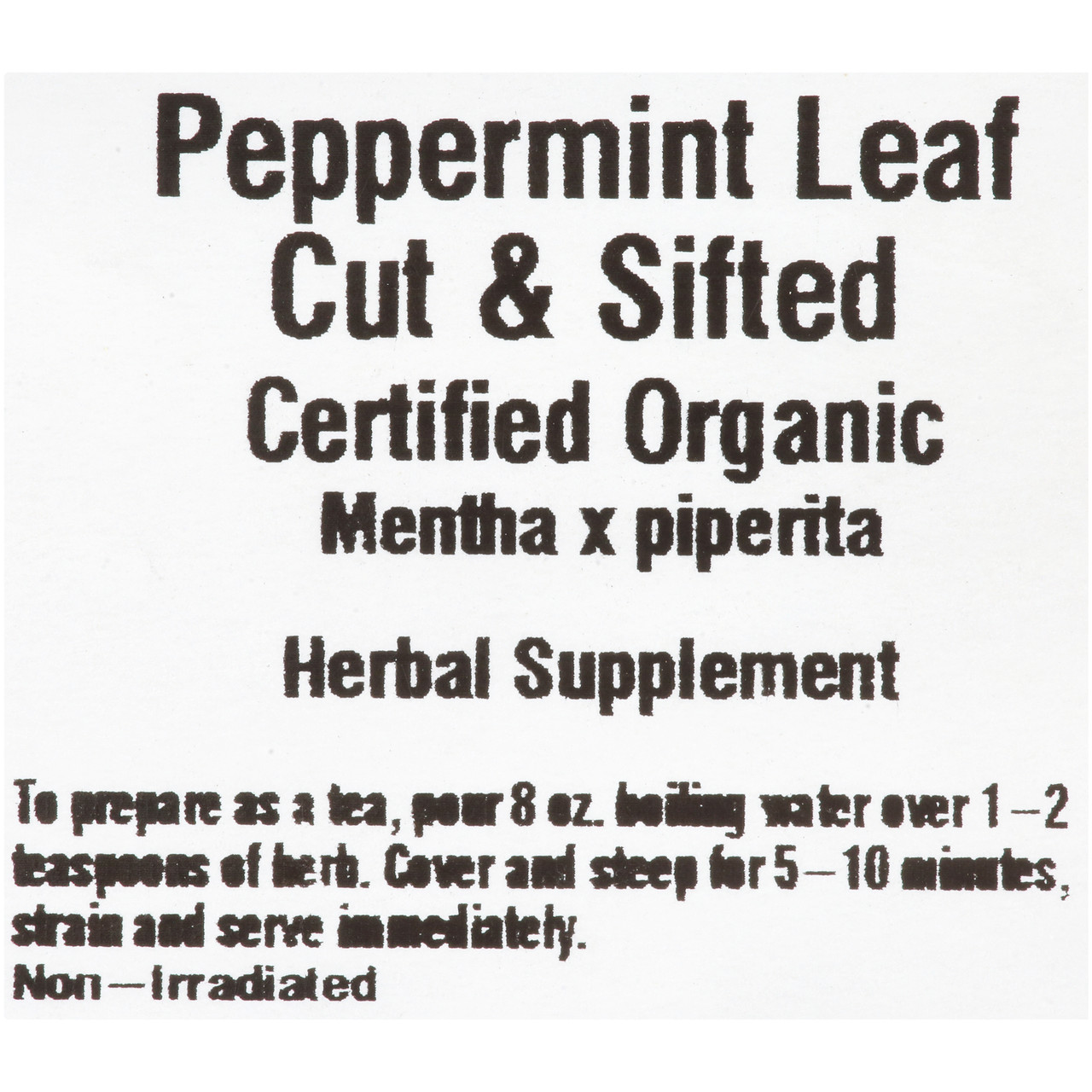 Frontier Herb Peppermint Leaf C/S (1x1lb) - Image 6