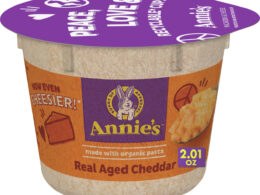 Annie's Homegrown Single Cup Aged Cheddar (12x2.01OZ )