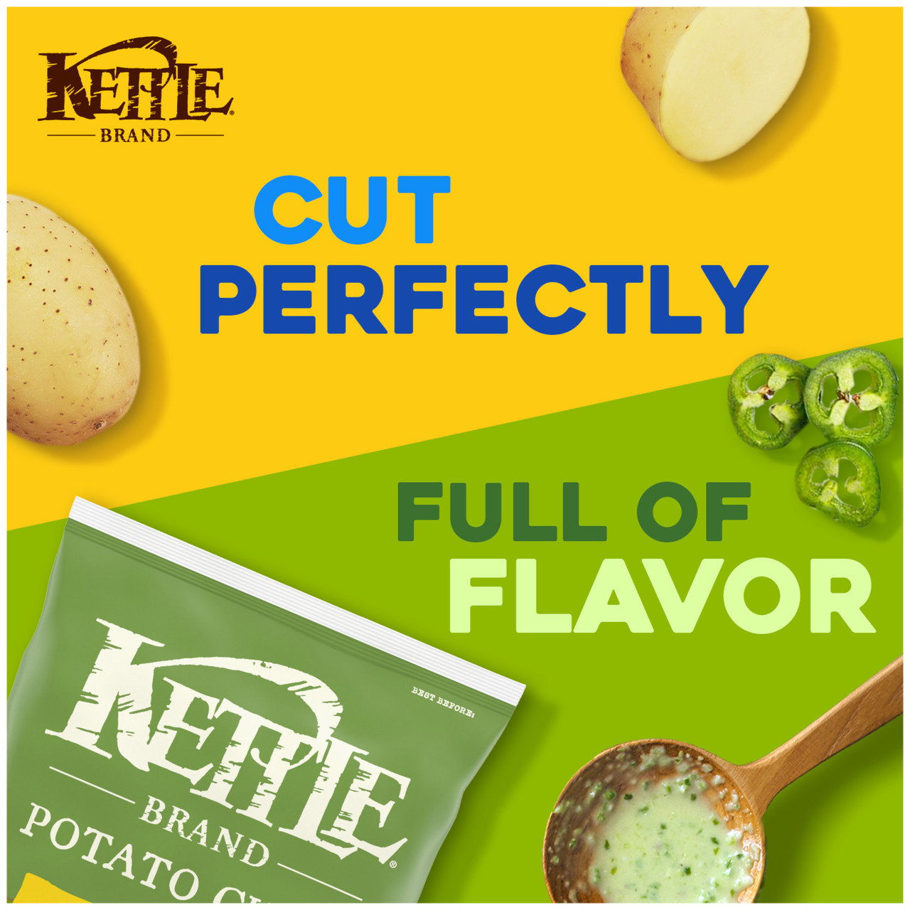 KETTLE JALAPENO CHIP HOT ( 9 X 13 OZ ) - Image 2