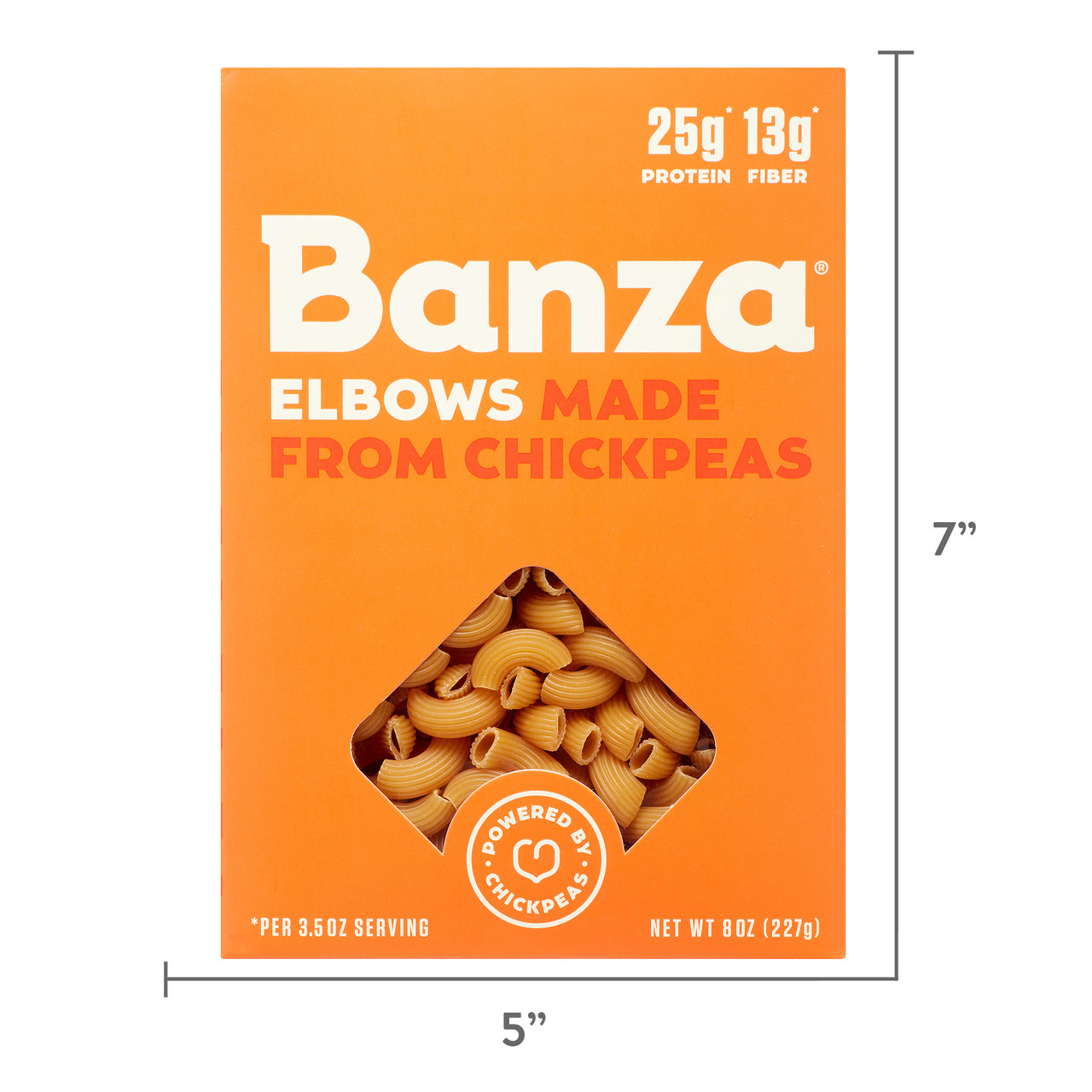 BANZA CHKPEA PSTA ELBOWS ( 6 X 8 OZ ) - Image 9