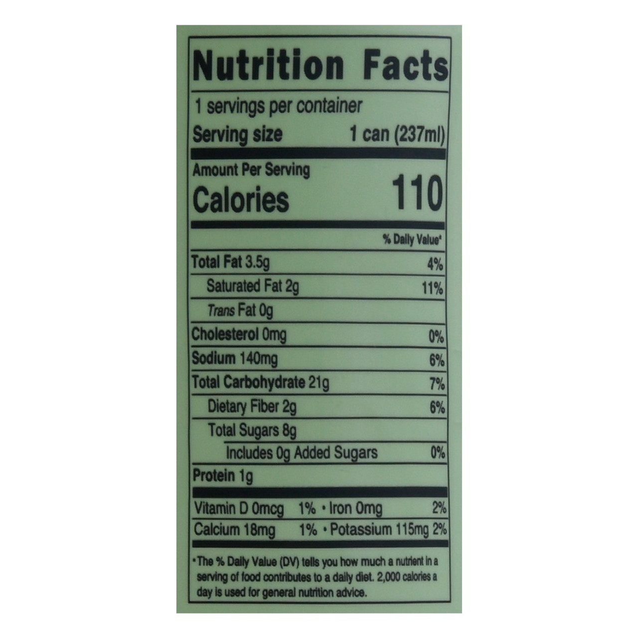 Pop & Bottle Matcha Green Tea Oat Milk Latte 8 oz (Pack of 12) - Image 4