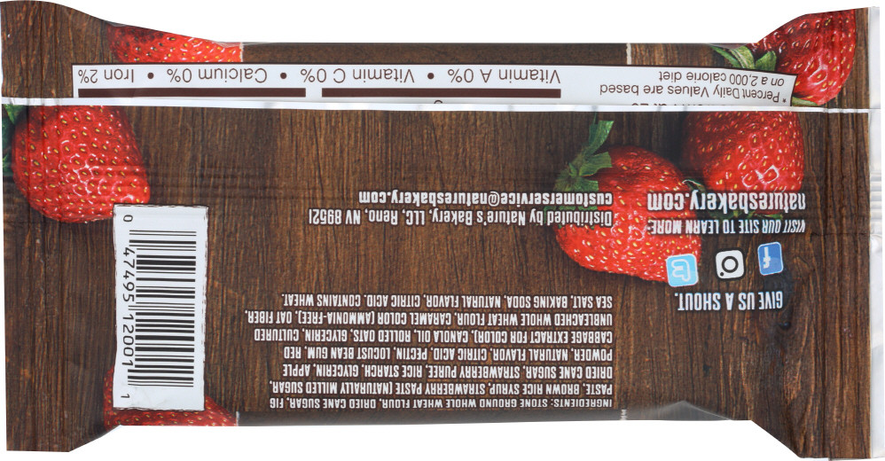 NAT BKRY FIG BAR STRAW ( 12 X 2 OZ ) - Image 3