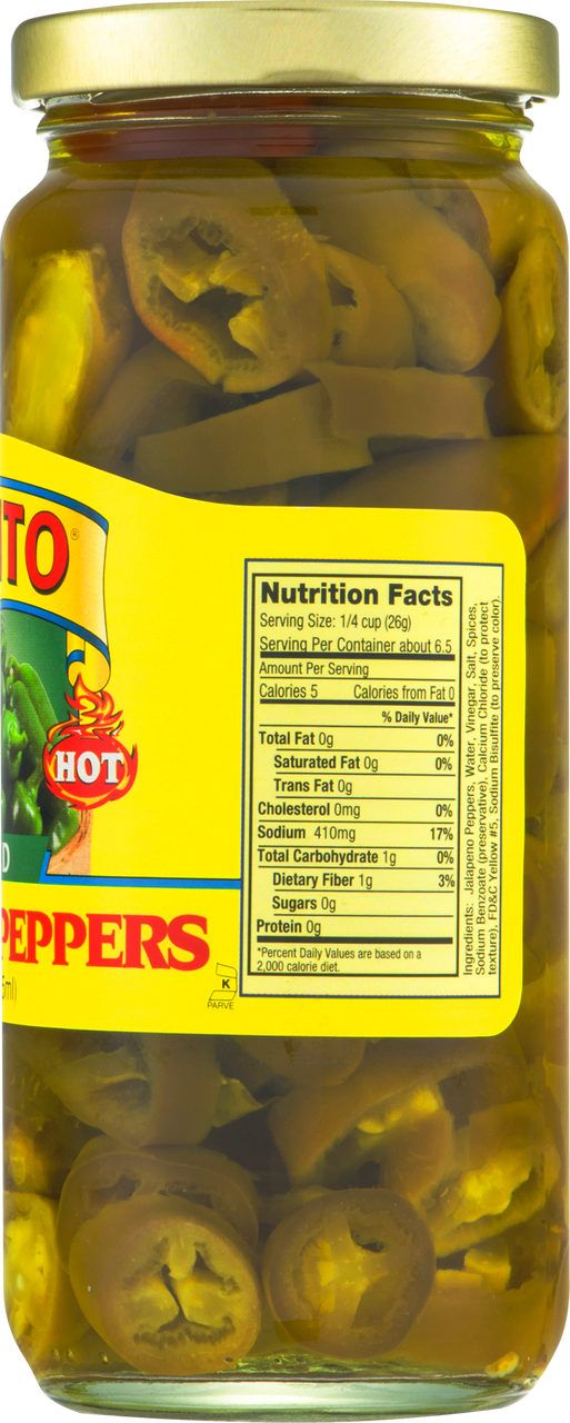 CENTO SLCD JLPNO PEPPERS ( 12 X 12 OZ ) - Image 2