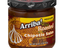 Arriba! Medium Fire Roasted Mexican Chipotle Salsa (6x16Oz)