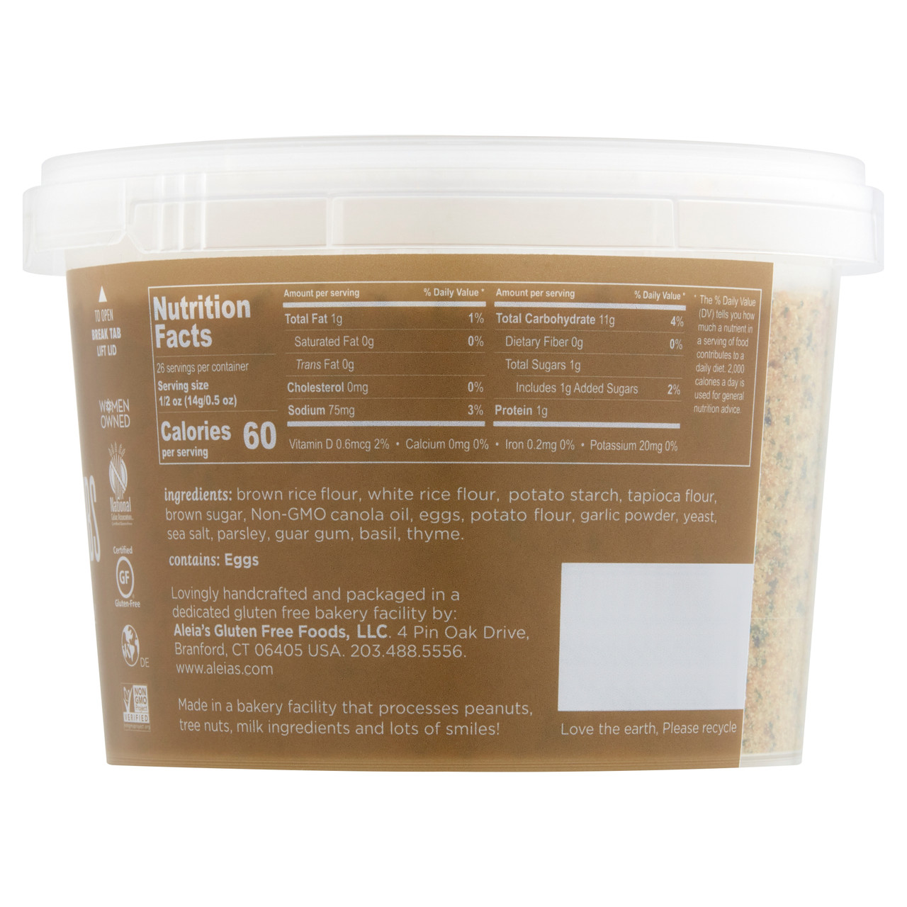 ALEIAS ITL BRD CRMBS GF ( 12 X 13 OZ ) - Image 3