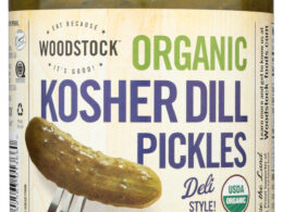 Woodstock Whole Koshr Dill Pickles (6x24 Oz)