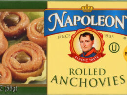 Napoleon Co. Anchovies Rolled (1x2OZ )