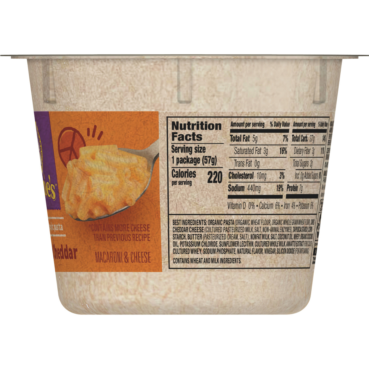 Annie's Homegrown Single Cup Aged Cheddar (12x2.01OZ ) - Image 7