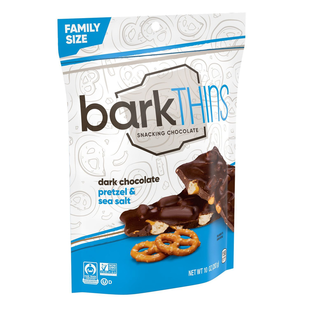 BARKTHN DK CHOC PRETZEL ( 9 X 10 OZ )