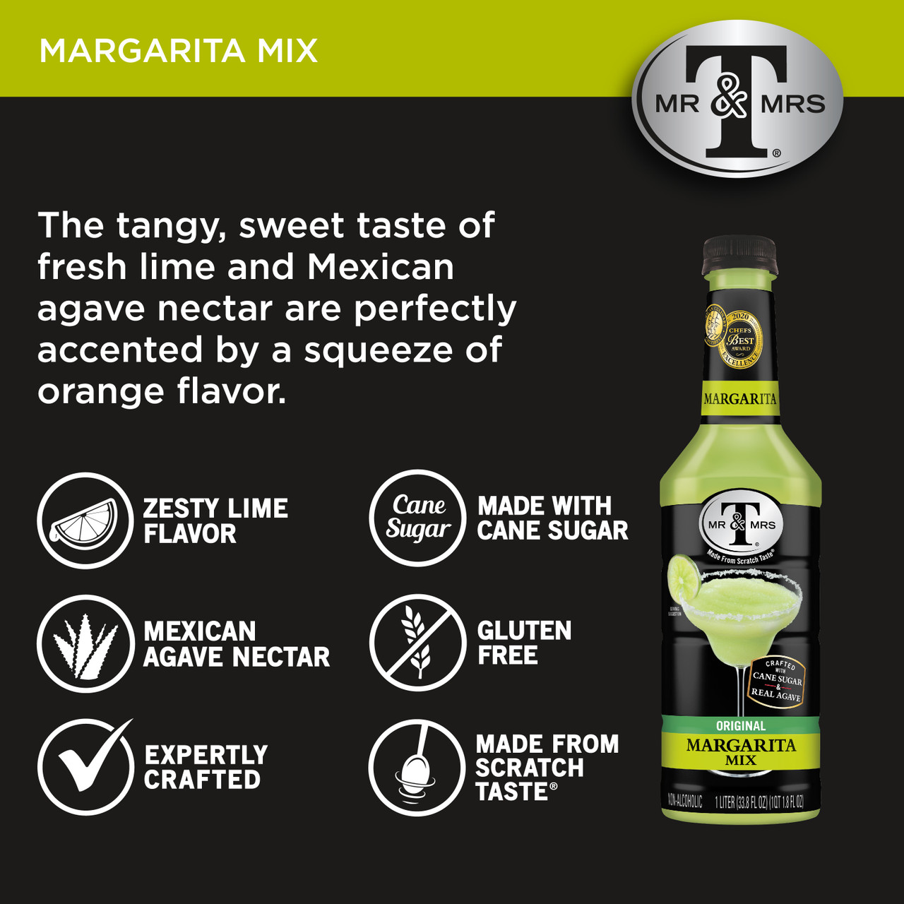 Mr & Mrs T Margarita Mix (6x59.17OZ ) - Image 4