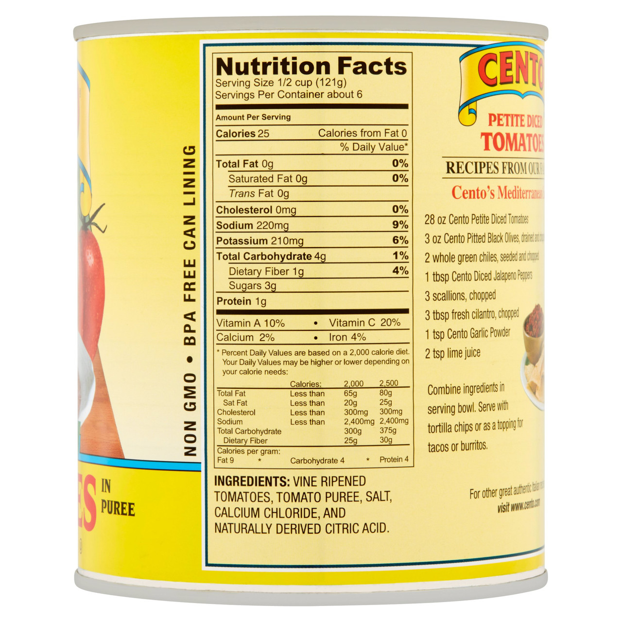 CENTO TOMATOES DICED ( 12 X 28 OZ ) - Image 9