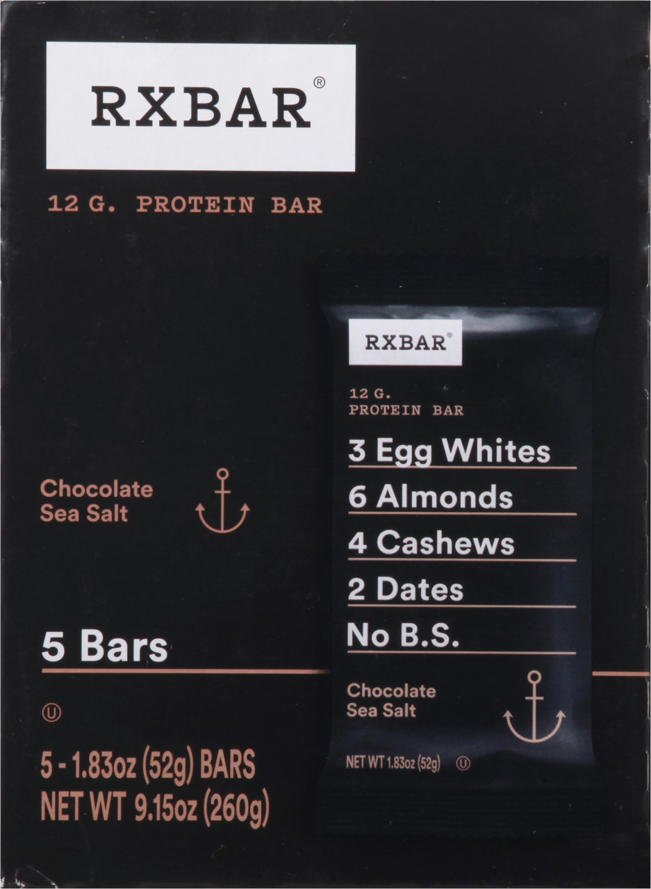 RXBAR PRT BAR CHOC SSALT ( 6 X 5 PACK ) - Image 3