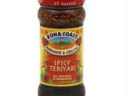 Kona Coast Spicy Teriyaki Marinade (6x14.5Oz)