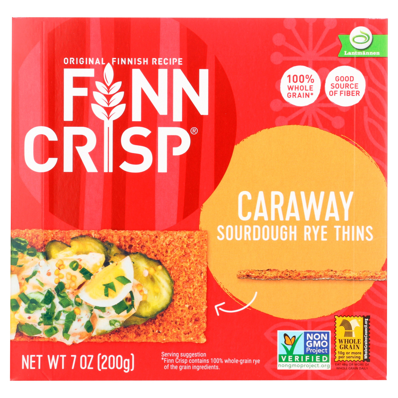 Finn Crisp Caraway (9x7 Oz)