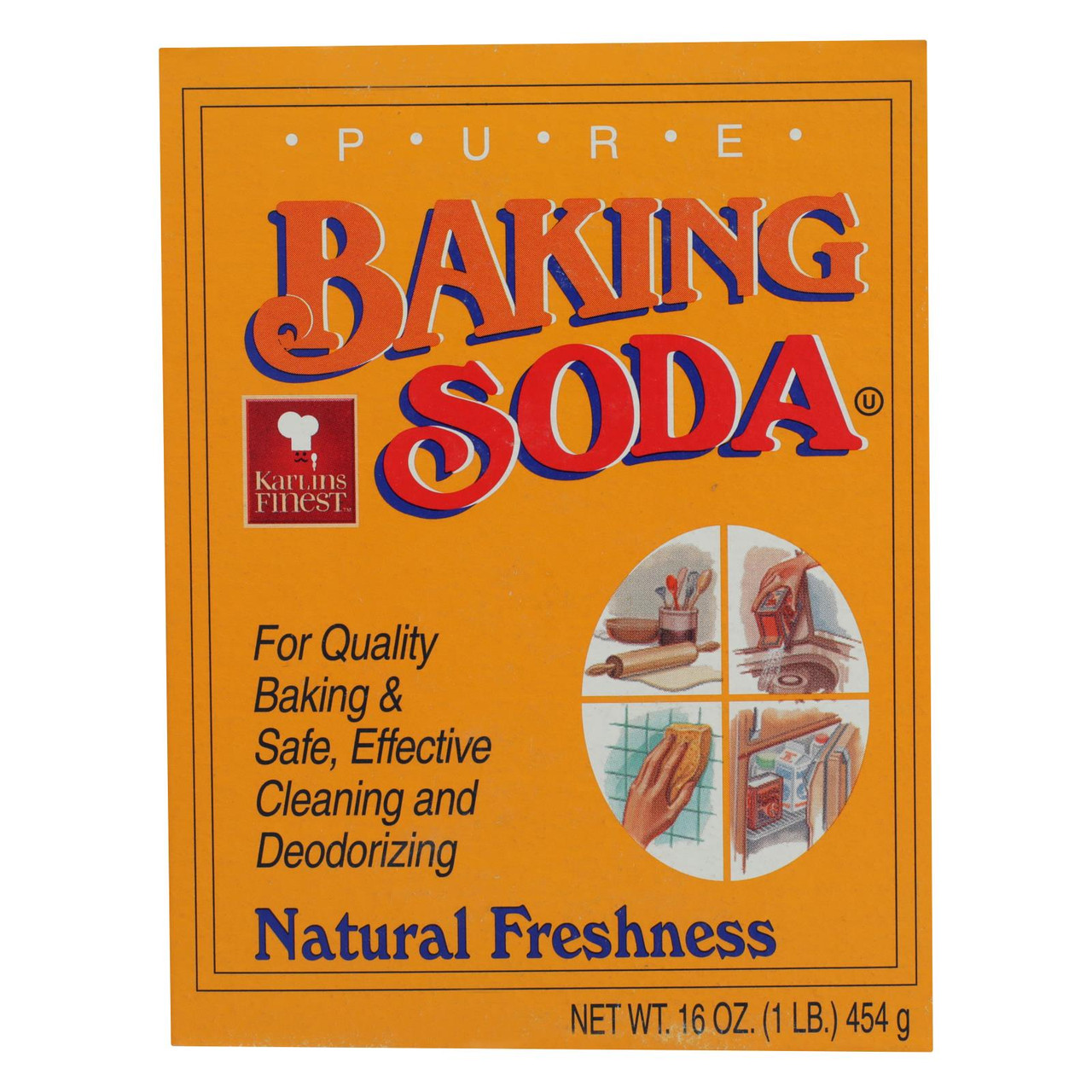 Karlin Pure Baking Soda (24x16OZ ) - Image 2