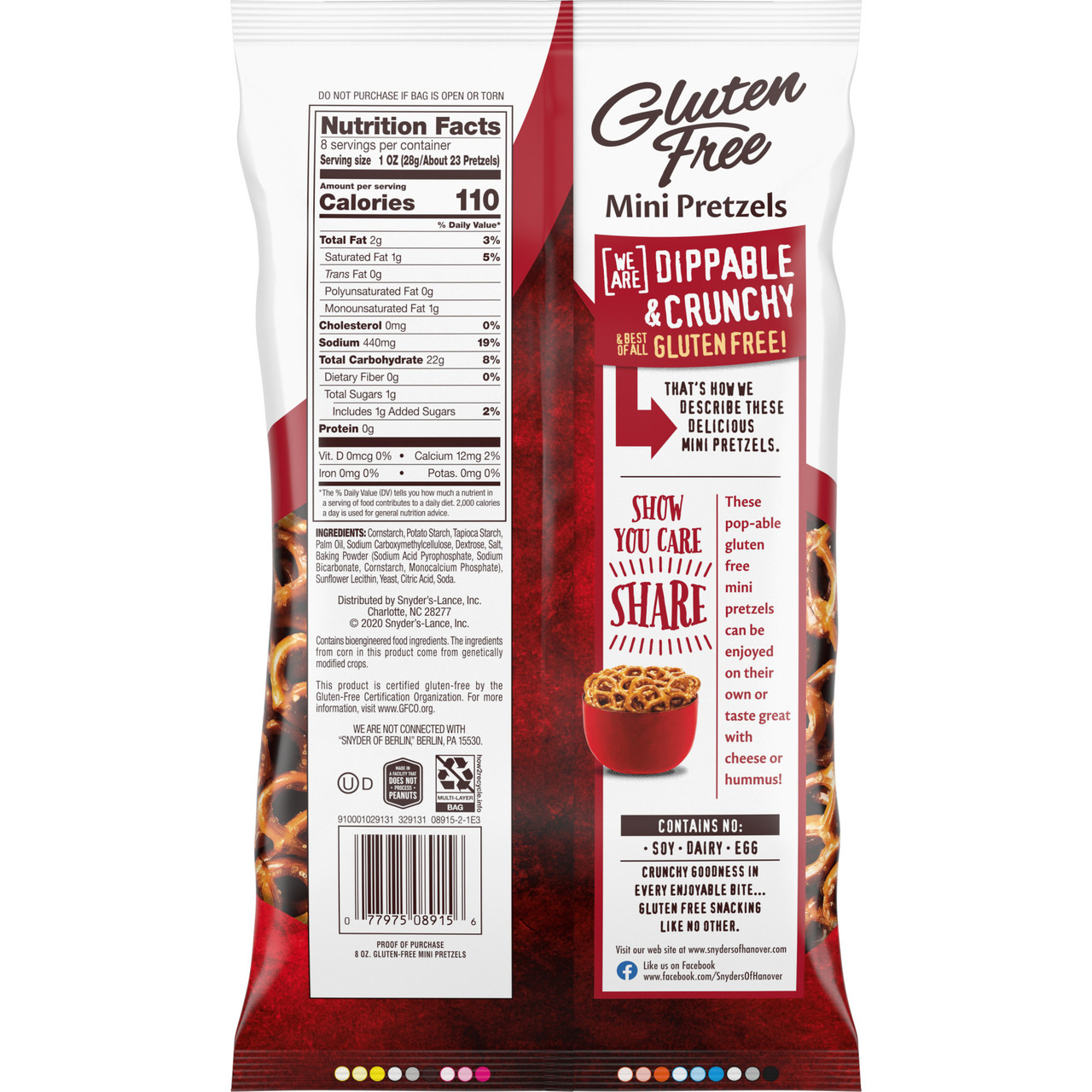 Snyder's Of Hanover Mini Pretzel GF (12x8OZ ) - Image 9