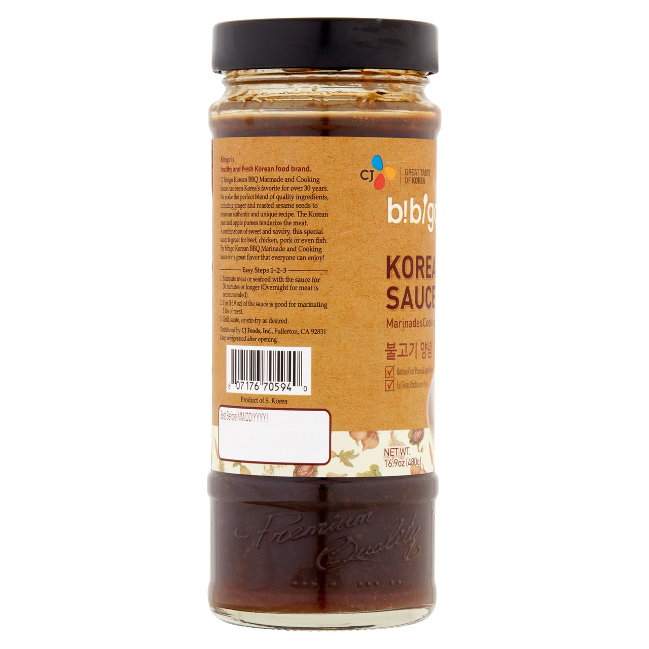 Cj Bibigo Korean Bbq Original (6x16.9OZ ) - Image 3