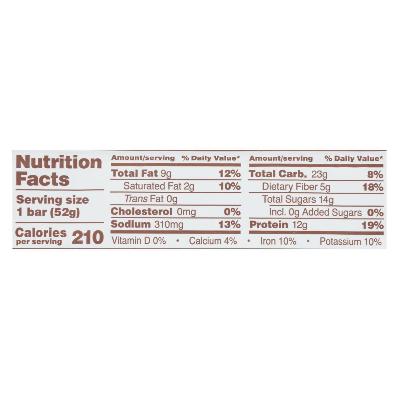 RXBAR PRTN BAR PBTR CHOC ( 12 X 1.83 OZ ) - Image 2